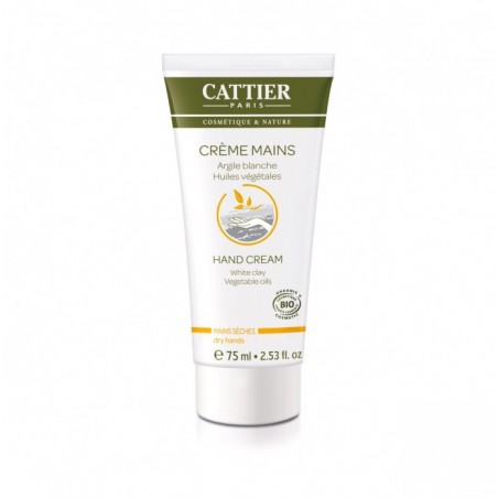 CATTIER crème mains sèches 75 ml