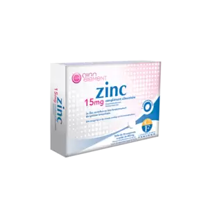 FENIOUX ZINC 15 mg | 30 comprimés