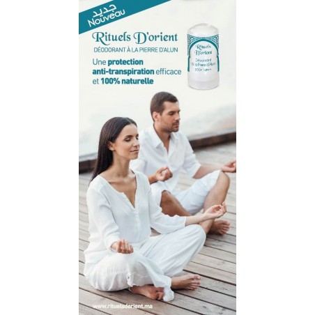RITUELS D'ORIENT déodorant à la pierre d'alun