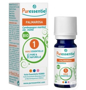 PURESSENTIEL PALMAROSA huile essentielle BIO 10 ml