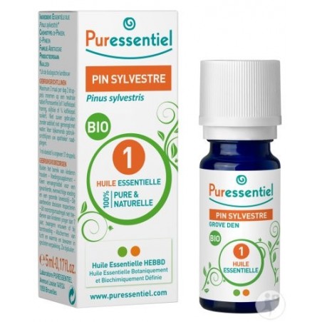 PURESSENTIEL PIN SYLVESTRE huile essentielle BIO 5 ml