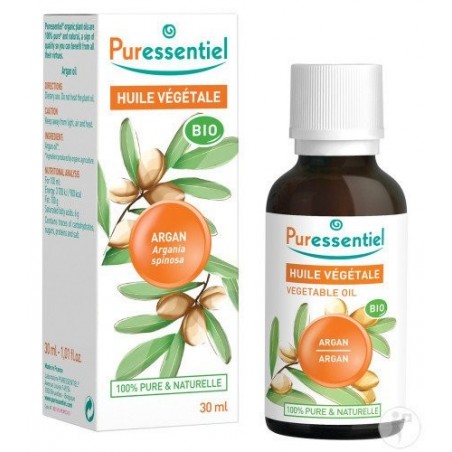 PURESSENTIEL ARGAN huile végétale BIO 30 ml