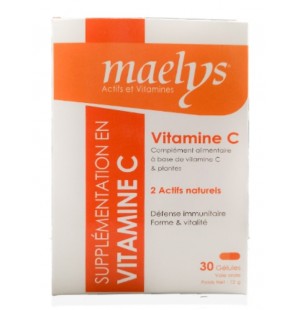 MAELYS vitamine C boite 30 gélules