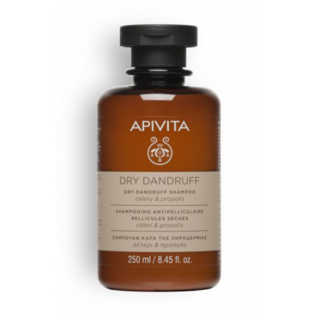 APIVITA CELERY ET PROPOLIS shampooing antipelliculaire sec 250 ml