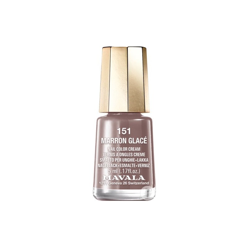 MAVALA vernis à ongles MARRON GLACE N151 (5ml)