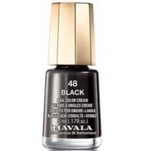 MAVALA vernis à ongles BLACK N48 (5ml)