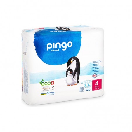 PINGO Maxi Jumbo Taille 4 (7-18kg) couches | 40 u