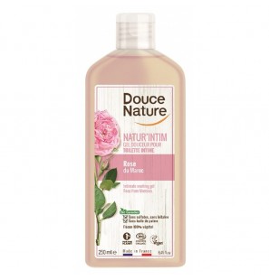 DOUCE NATURE ROSE DU MAROC gel intime BIO 250 ml