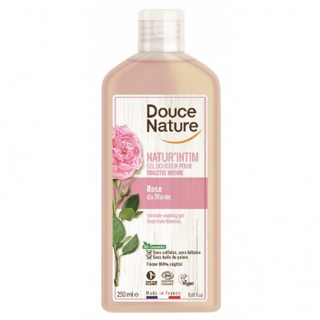 DOUCE NATURE ROSE DU MAROC gel intime BIO 250 ml