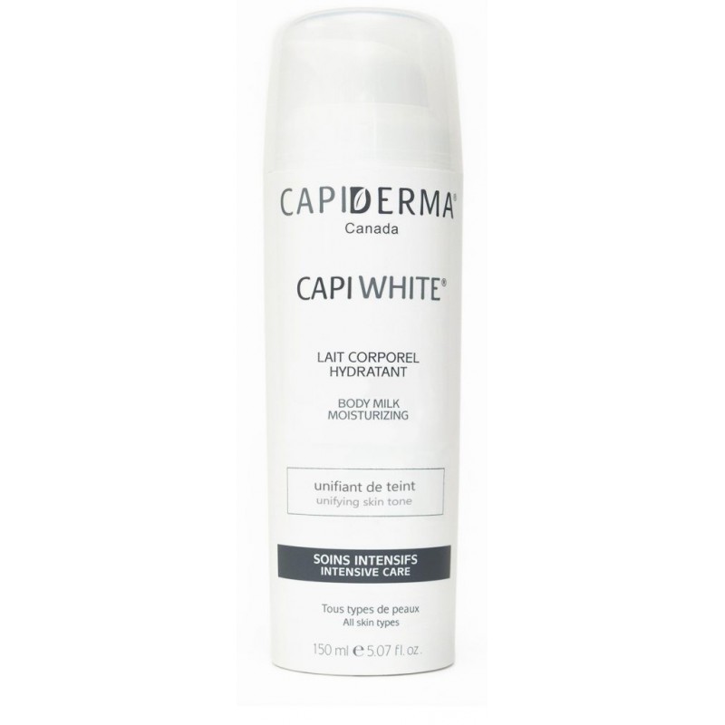 CAPIDERMA CAPIWHITE lait corporel dépigmentant intensif | 150 ml CAPIDERMA CAPIWHITE lait corporel dépigmentant intensif | 150 ml