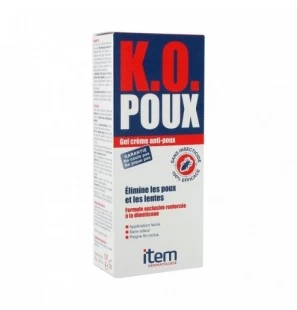 ITEM K.O POUX gel crème anti poux 100 ml
