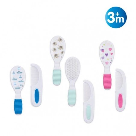 Nuby Set brosse et peigne Réf : ID711