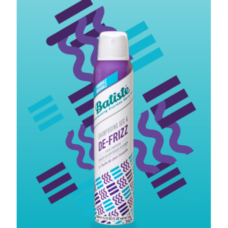 BATISTE shampooing sec DE-FRIZZ 200 ml