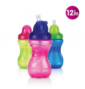 NUBY gobelet Anti-Goutte Flip-It 300ml +12 mois Ref: ID9929