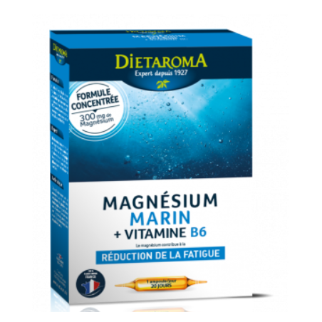 DIETAROMA Magésium Marin + B6 | 20 ampoules