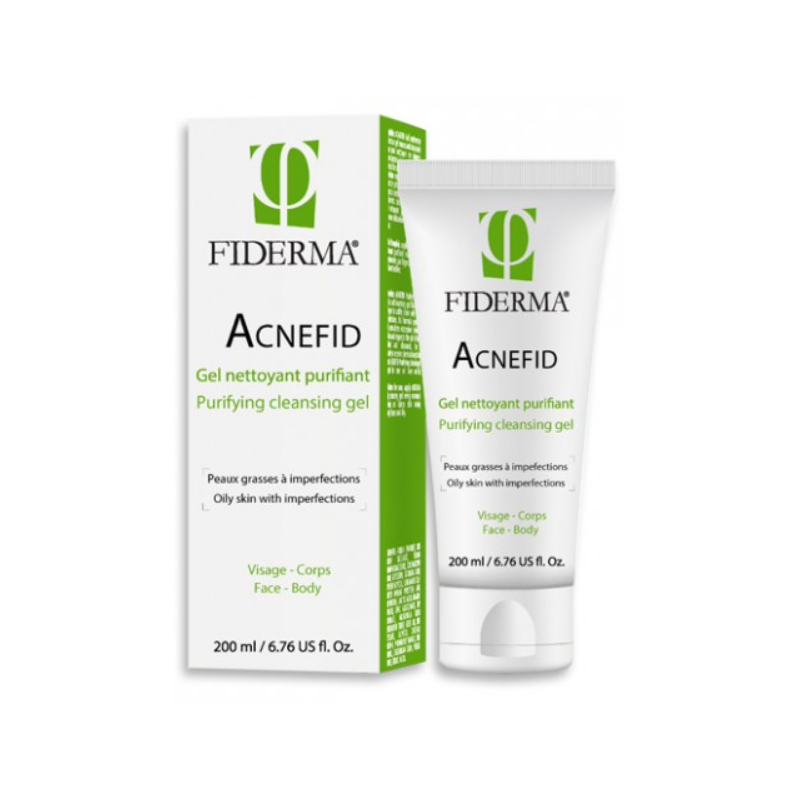 FIDERMA ACNEFID gel nettoyant purifiant | 200 ml