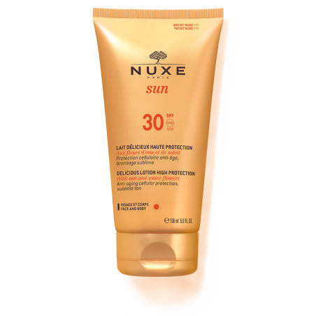 NUXE SUN Lait délicieux visage et corps 150 ml SPF 30