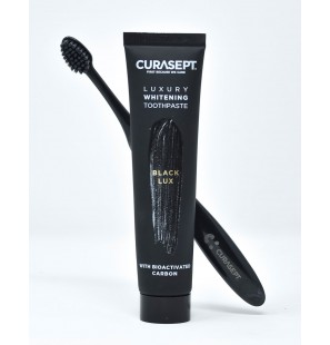 CURASEPT LUXURY WHITENING dentifrice BLACK 75 ml