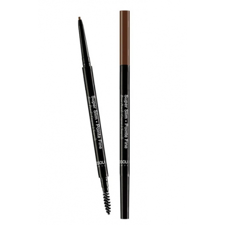 ABSOLUTE NEW YORK super slim brow pencil pecan