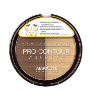 ABSOLUTE NEW YORK pro contour palette medium