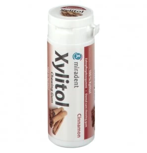 Miradent xylitol chewing gum cannelle B30