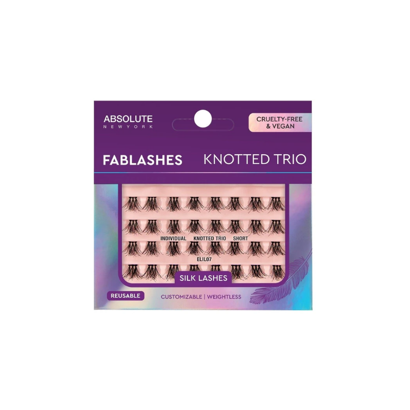 ABSOLUTE NEW YORK 5D faux cils fablashes individuels TRIO