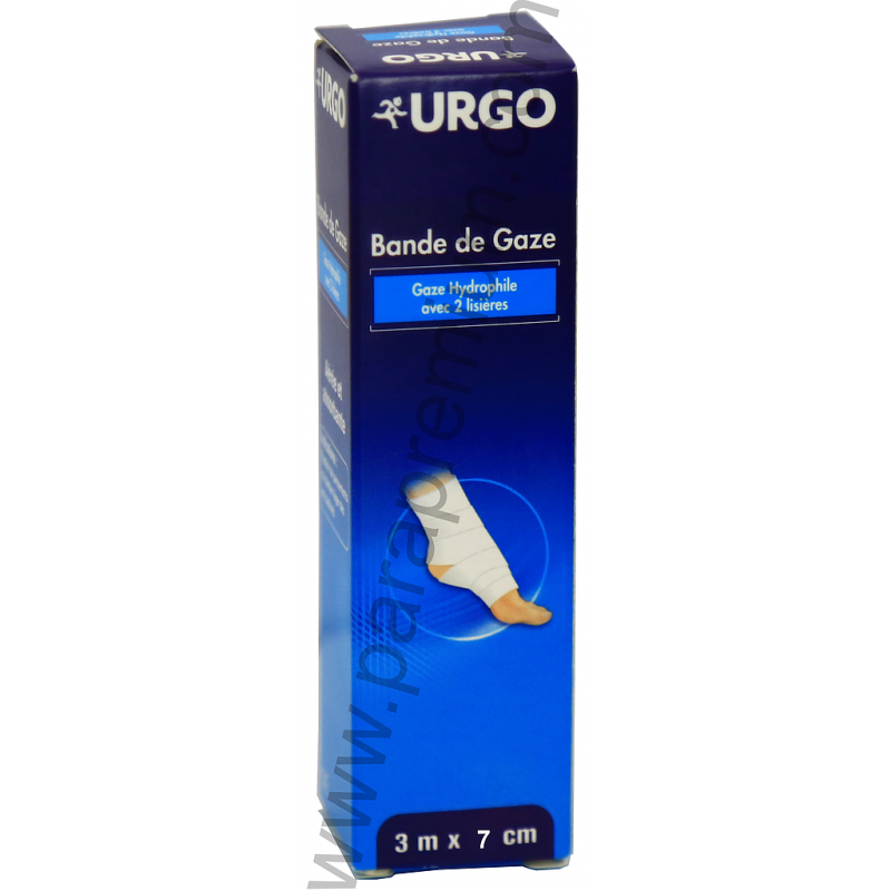 URGO Bande De Gaze 3*7Cm