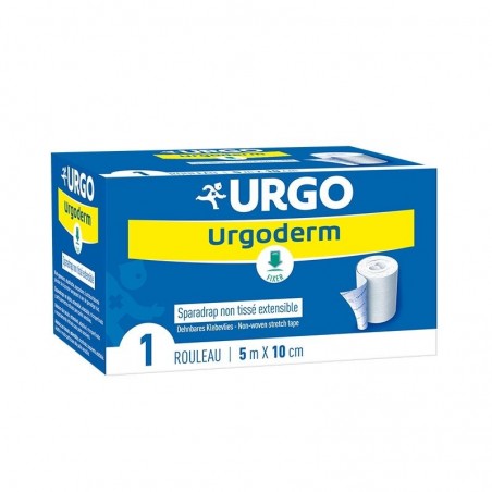 URGO Urgoderm Sparadrap Non Tissé Extensible 5m x 10cm 1 rouleau