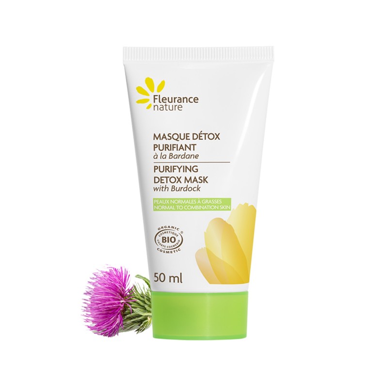 FLEURANCE NATURE masque détox purifiant à la Bardane | 50 ml