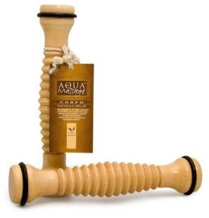 AQUA MASSAGE rouleau de massage en bois