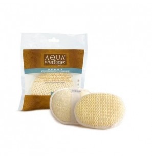 AQUA MASSAGE éponge tampon revitalisant en sisal et coton