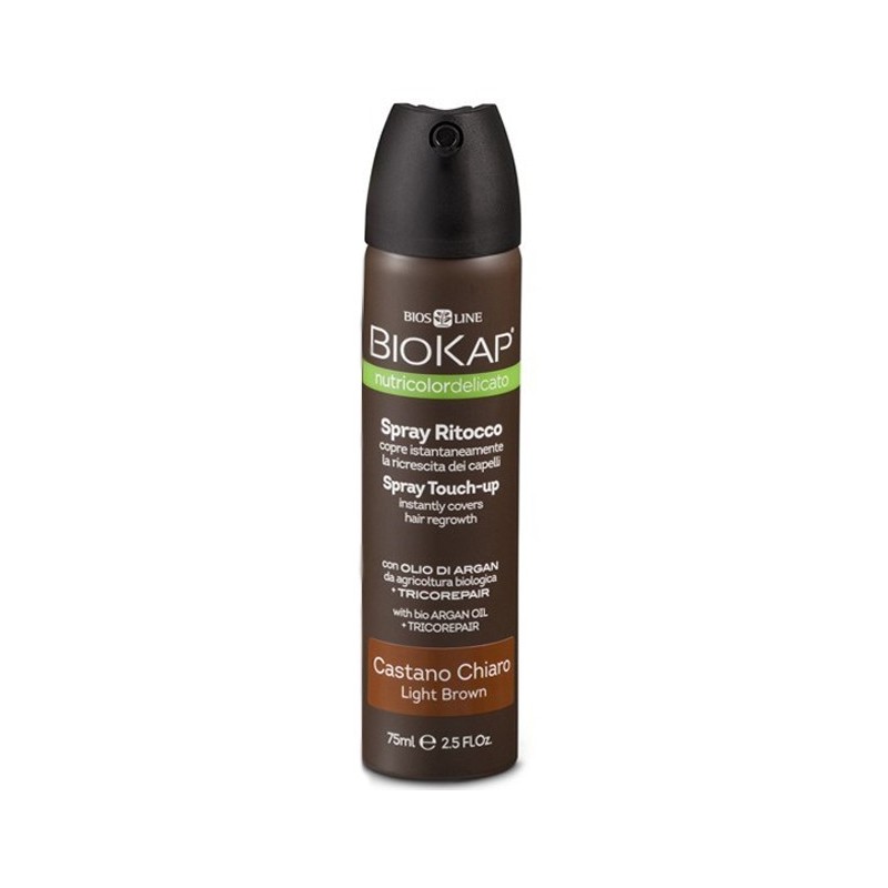 BIOKAP Spray retouche Châtain clair – 75 ml