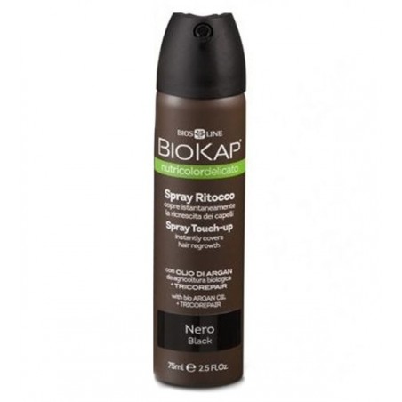 BIOKAP Spray retouche noir – 75 ml