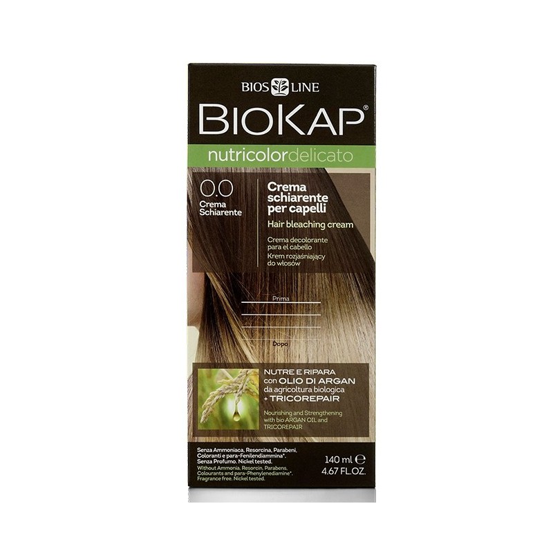 BIOKAP – Nutricolor Delicato 0.0 Crème décolorante