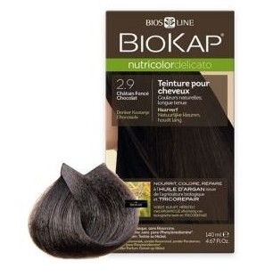 BIOKAP – Nutricolor Delicato 2.9 Châtain Foncé Chocolat, 140 ml