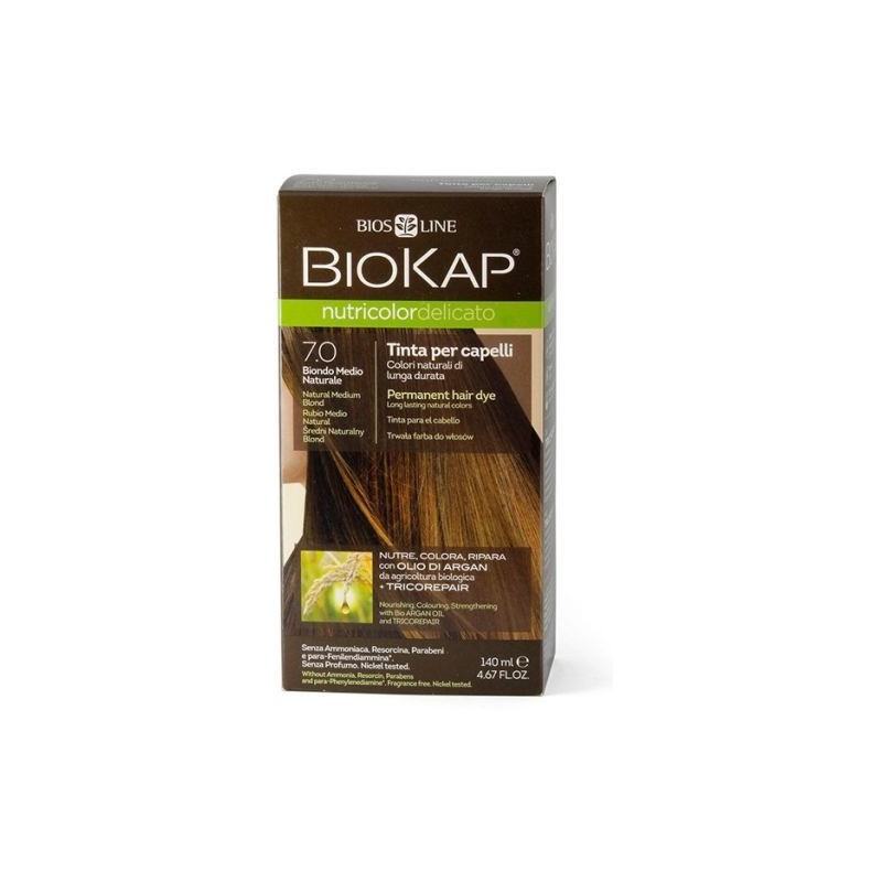 BIOKAP – Nutricolor Delicato 7.0 Blond Moyen Naturel