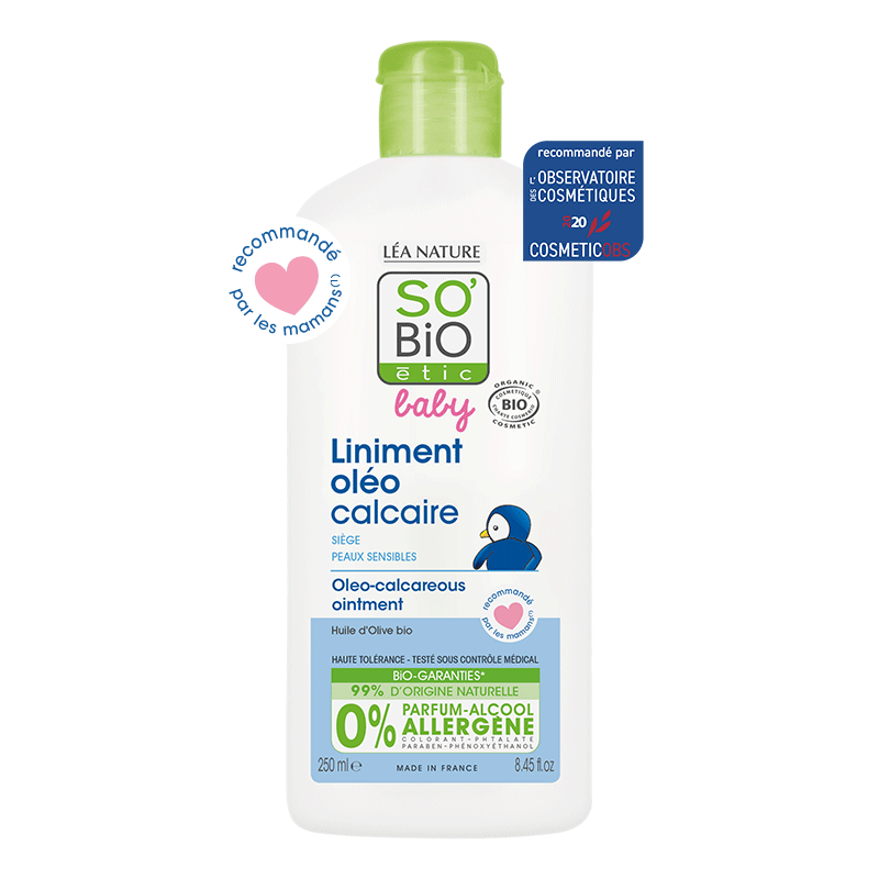 SO'BIO ETIC BABY liniment oléo calcaire BIO | 250 ml