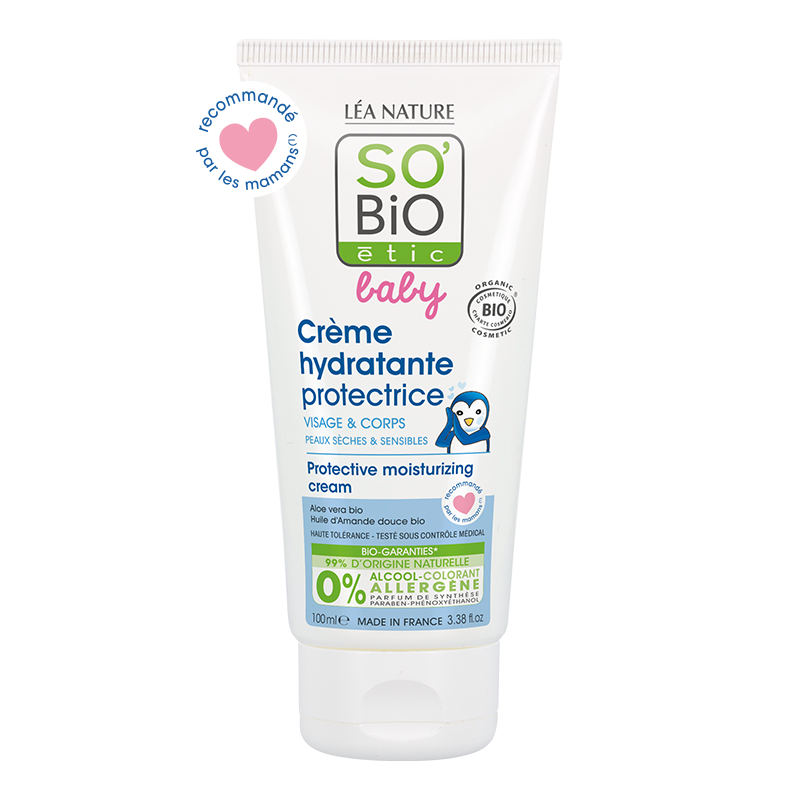 SO'BIO ETIC BABY crème hydratante | 100 ml