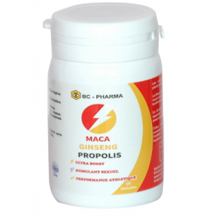 BC-PHARMA maca ginseng et propolis en gélules B 30