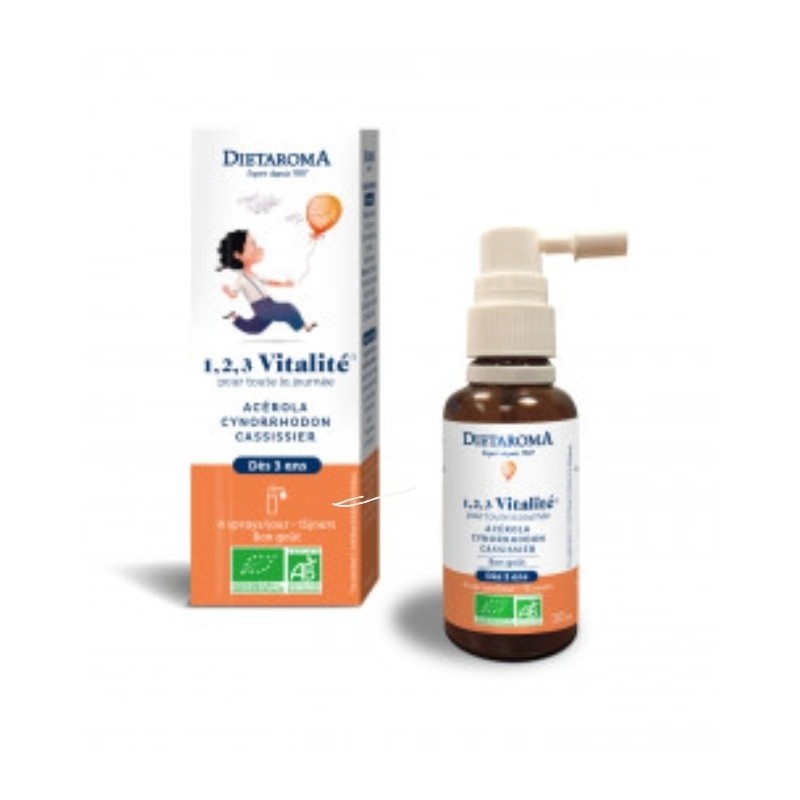 DIETAROMA 1,2,3 VITALITÉ Enfant 30 ml