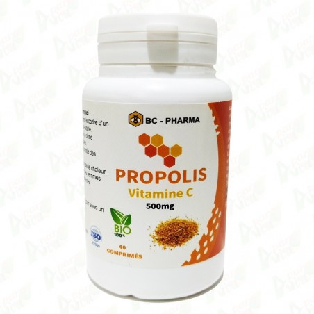 BC-PHARMA PROPOLIS VITAMINE C 500MG boite 80 comprimés