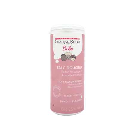 CHATEAU ROUGE- talc douceur bébé 100g