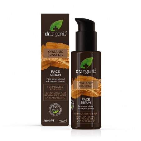 DR ORGANIC GINSENG sérum visage HOMME 50 ml