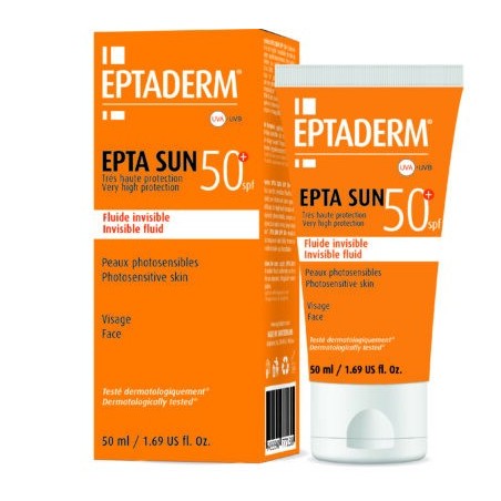 EPTADERM EPTA SUN Fluide Invisible spf 50+ (40ml)