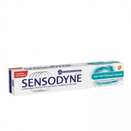 SENSODYNE Dentifrice Soin Gel Fraicheur Intense 75mll