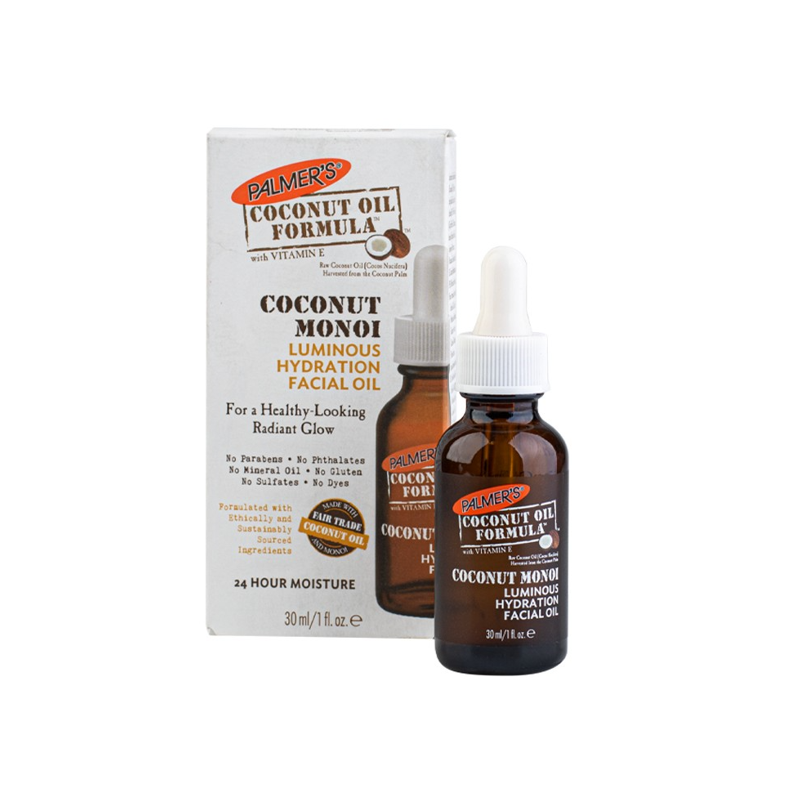 PALMER'S COCONUT MONOI huile hydratation lumineuse Visage 30 ml PALMER'S COCONUT MONOI huile hydratation lumineuse Visage 30 ml