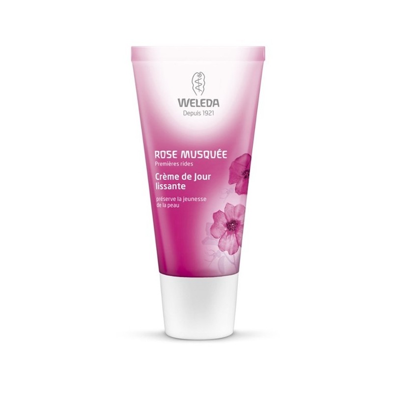 WELEDA rose musquée crème de jour lissante 30 ml