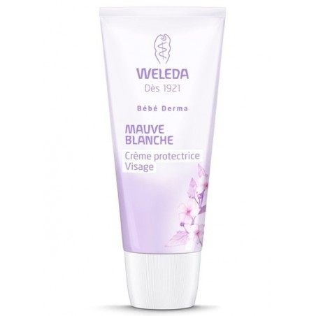 WELEDA mauve blanche crème protectrice Visage Bébé 50 ml