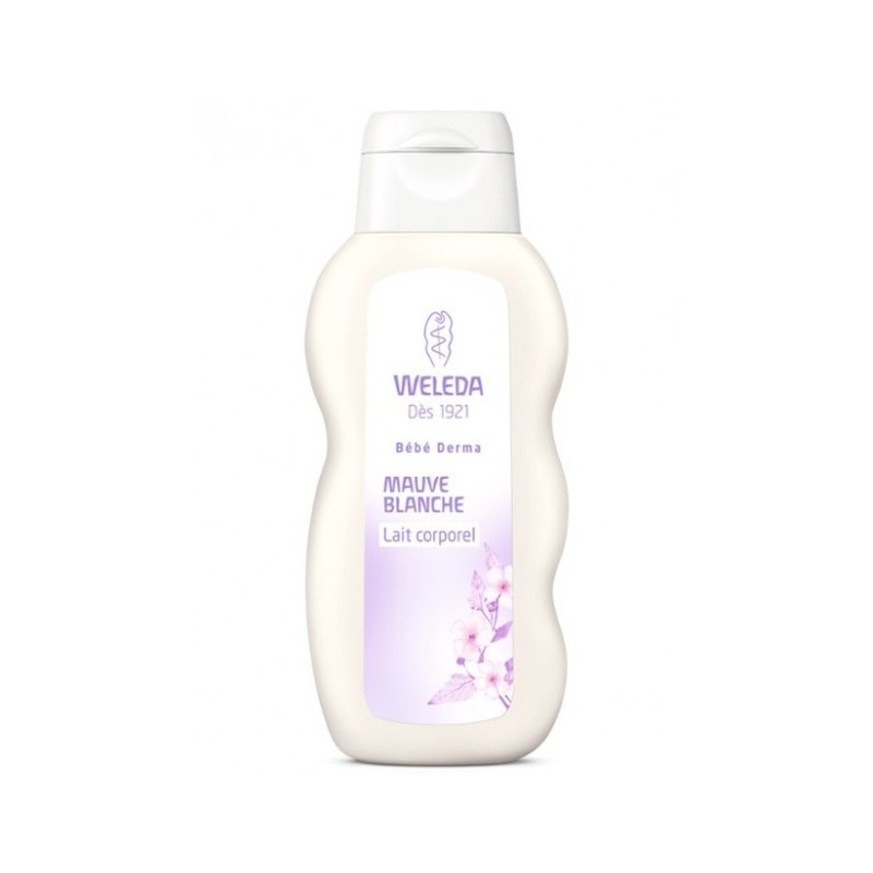 WELEDA mauve blanche lait corporel 200 ml