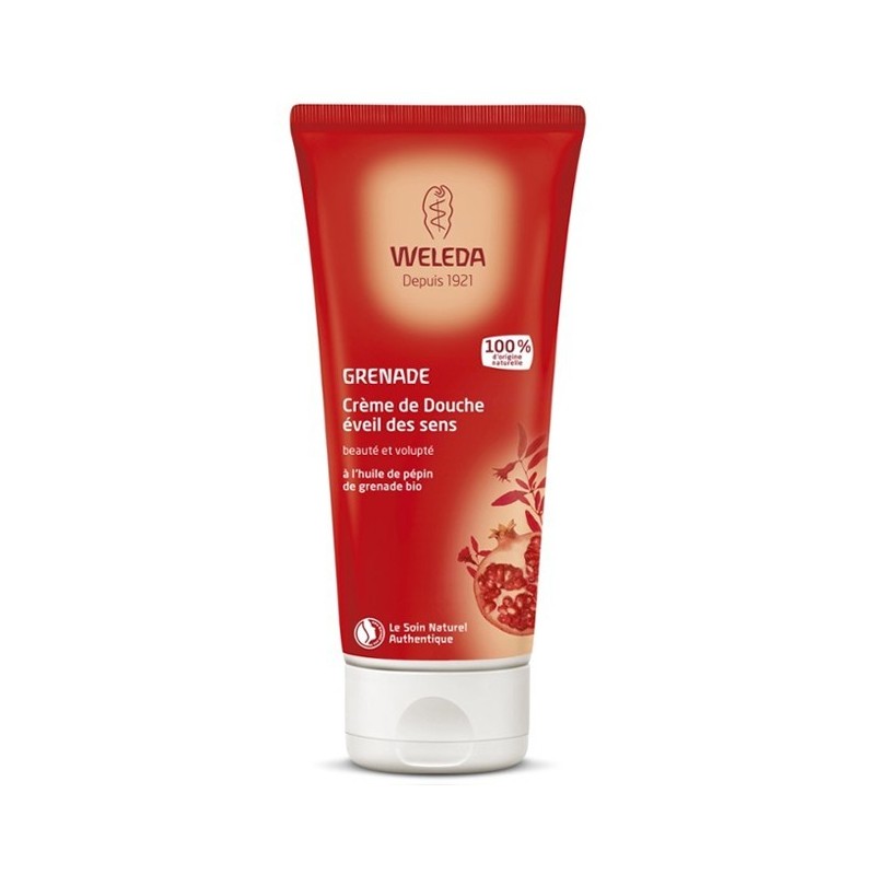 WELEDA grenade crème de douche éveil des sens 200 ml